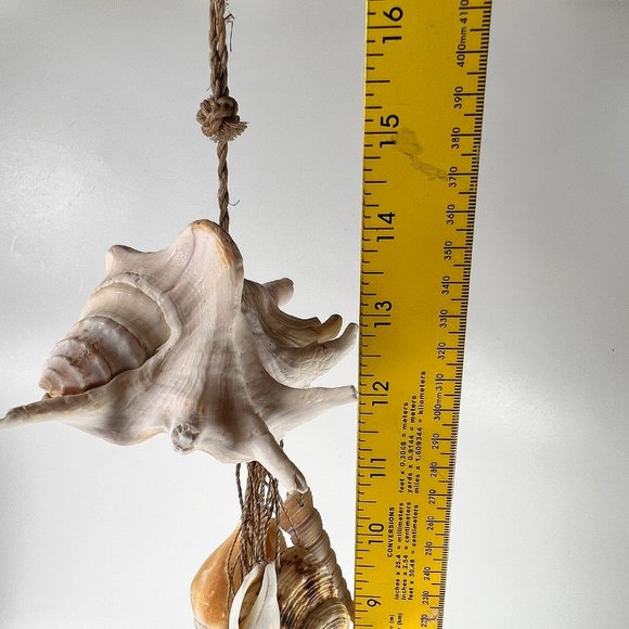 Hanging Sea Shell Mobile Wind Chime Chandelier Boho Nautical Beach Decor - Picture 13 of 13